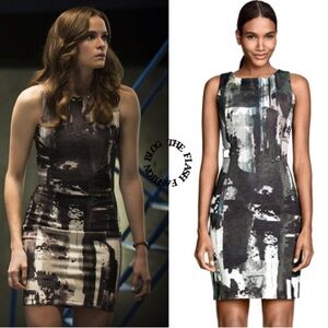 H&M | Sleeveless Printed Dress | As seen on TV, size XS